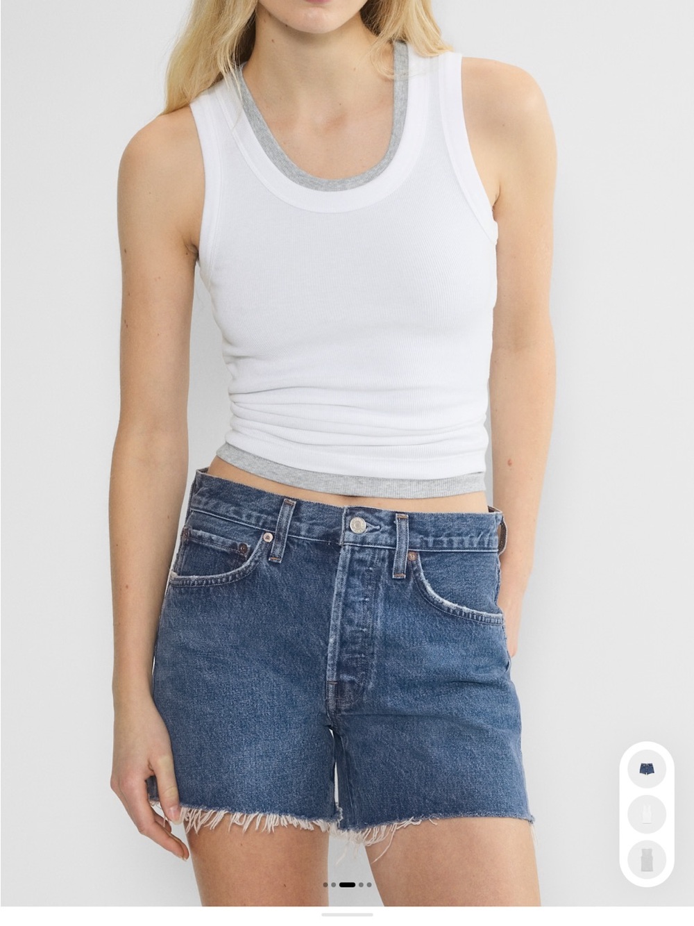 Agolde Parker Jean short